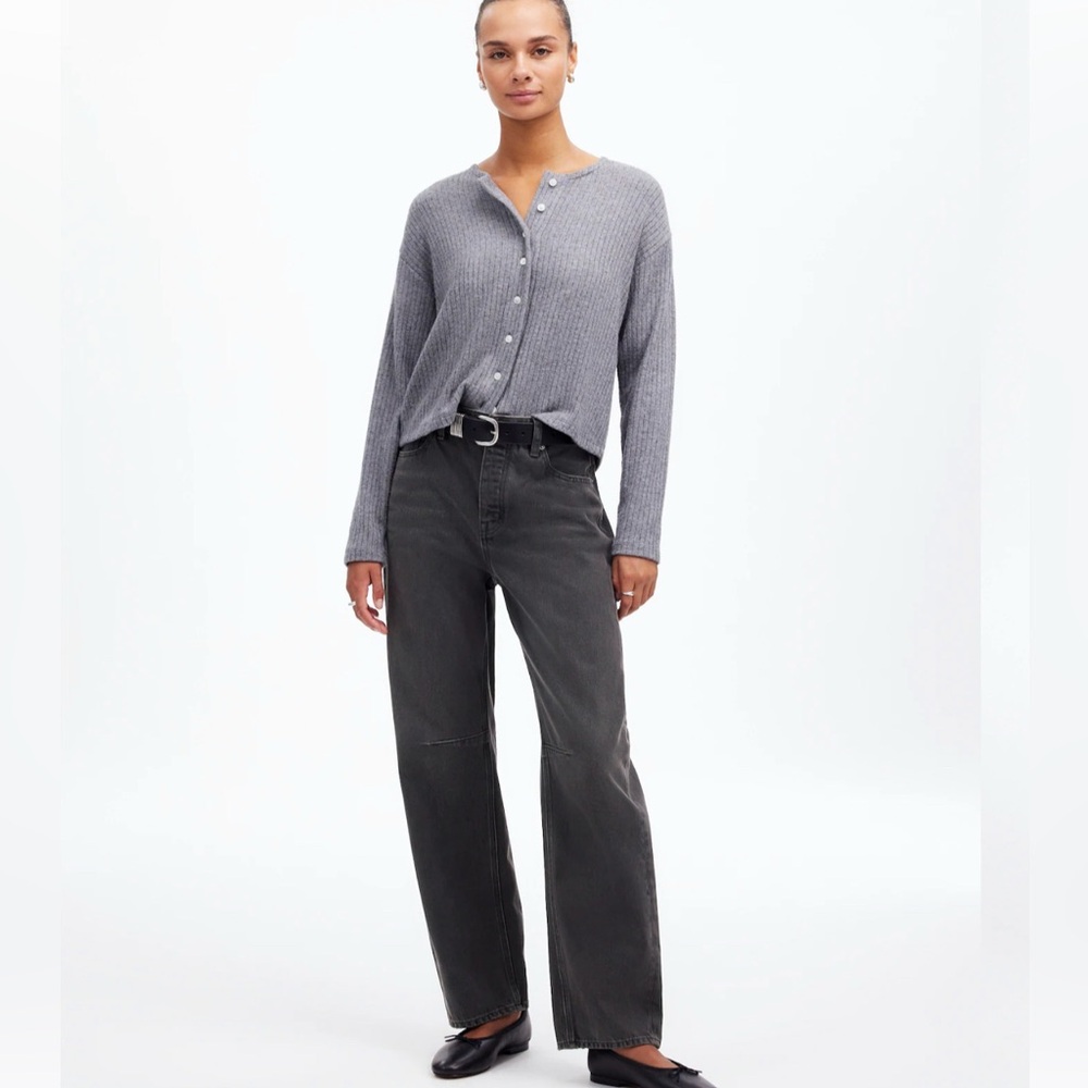 Madewell Darted Barrel Jeans size 27